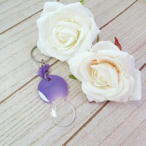 Einkaufswagenlöser Lavendel-Schimmer mit Minischmetterling