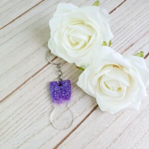 Einkaufswagenlöser Kristall Lavendel Schimmer