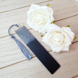 Lesezeichen Schwarz/Grau