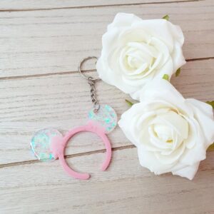 Micky in Rosa/Glitzer