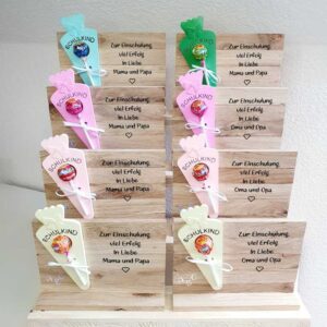 Geschenkidee zur Einschulung