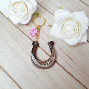 Hufeisen mit Pferdehaar nach deinen Wünschen