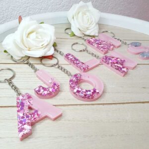 Buchstabe groß rosa Glitzer