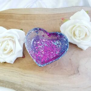 Schmuckschale Glitzer