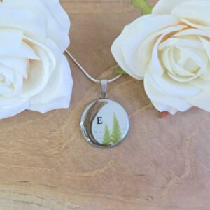 Halskette mit Haare nach deinen Wünschen (aus Edelstahl)