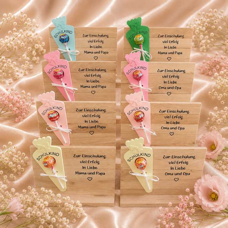 Personalisierte Geschenkidee zur Einschulung
