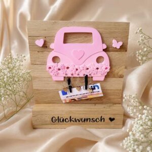 Personalisierte Geschenkidee mit Name aus Holz
