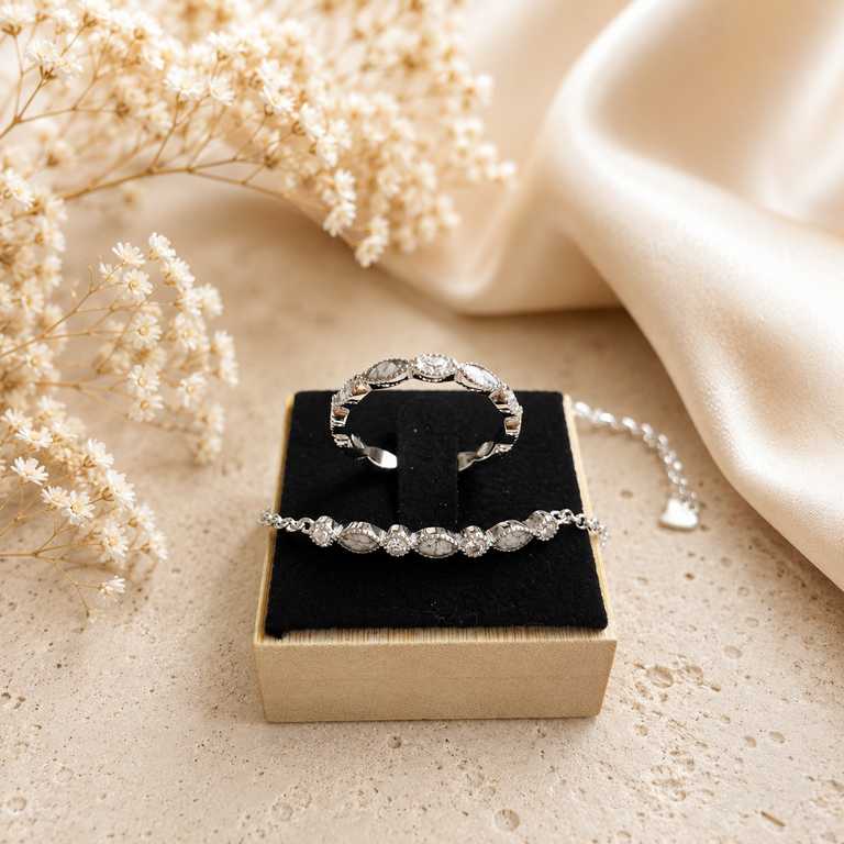 Asche-Armband aus 925 Sterling Silber für Mensch und Tier